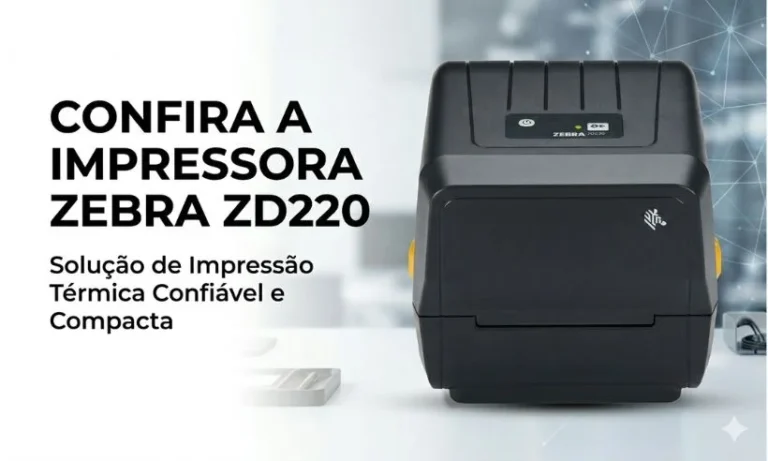 Impressora térmica zebra zd220