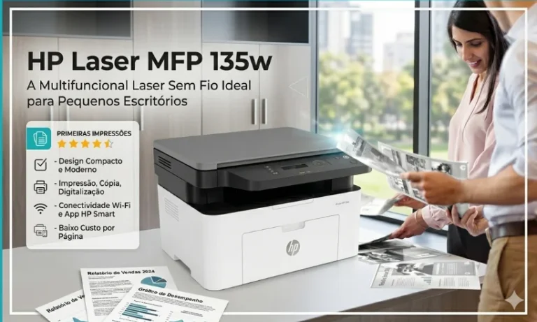 Impressora HP Laser MFP 135w