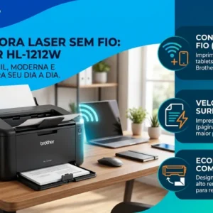 Impressora brother laser hl1212w