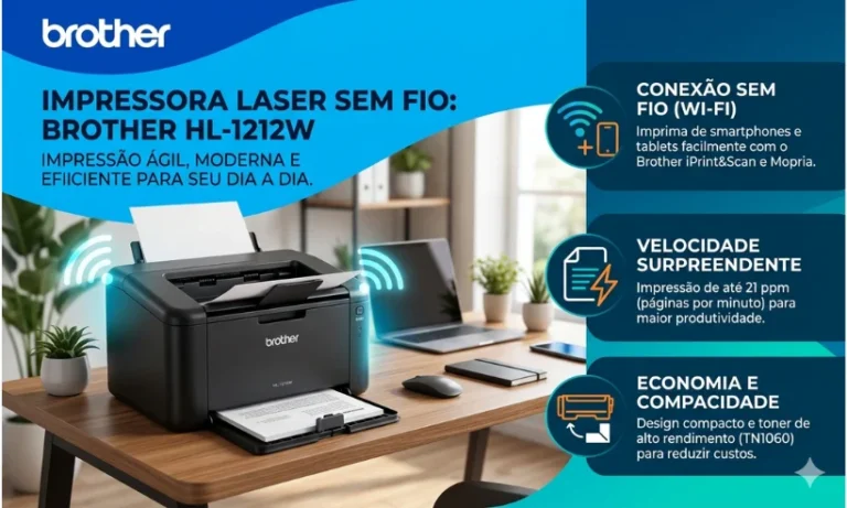Impressora brother laser hl1212w