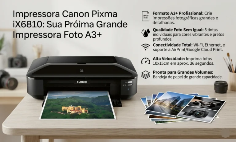 Impressora Canon Mega Tank IX6810