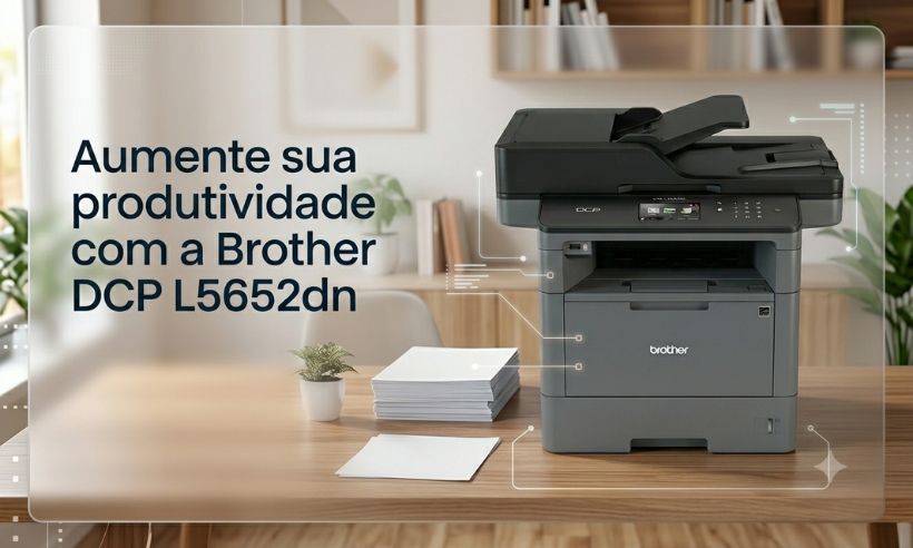 Impressora Multifuncional Brother DCP L5652dn