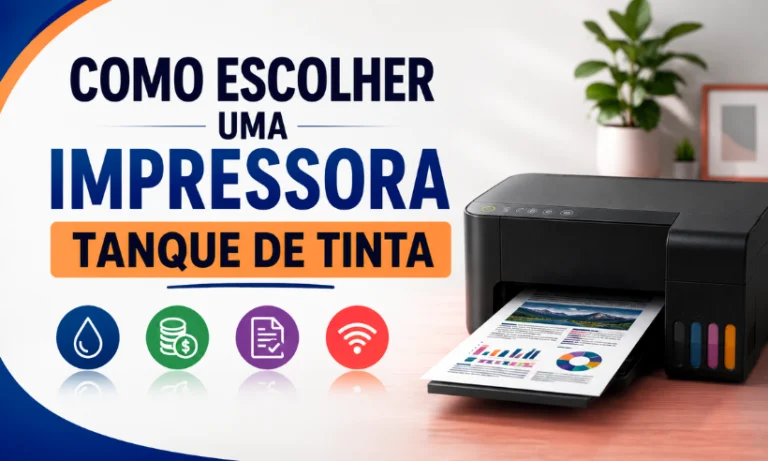 Como escolher Uma Impressora Tanque de Tinta