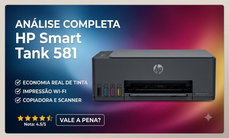 Impressora HP Smart Tank 581