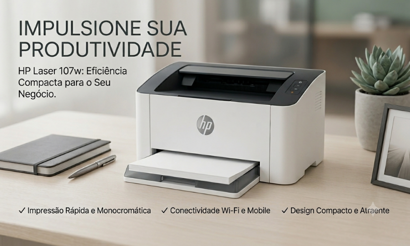 Impressora HP Laser 107w
